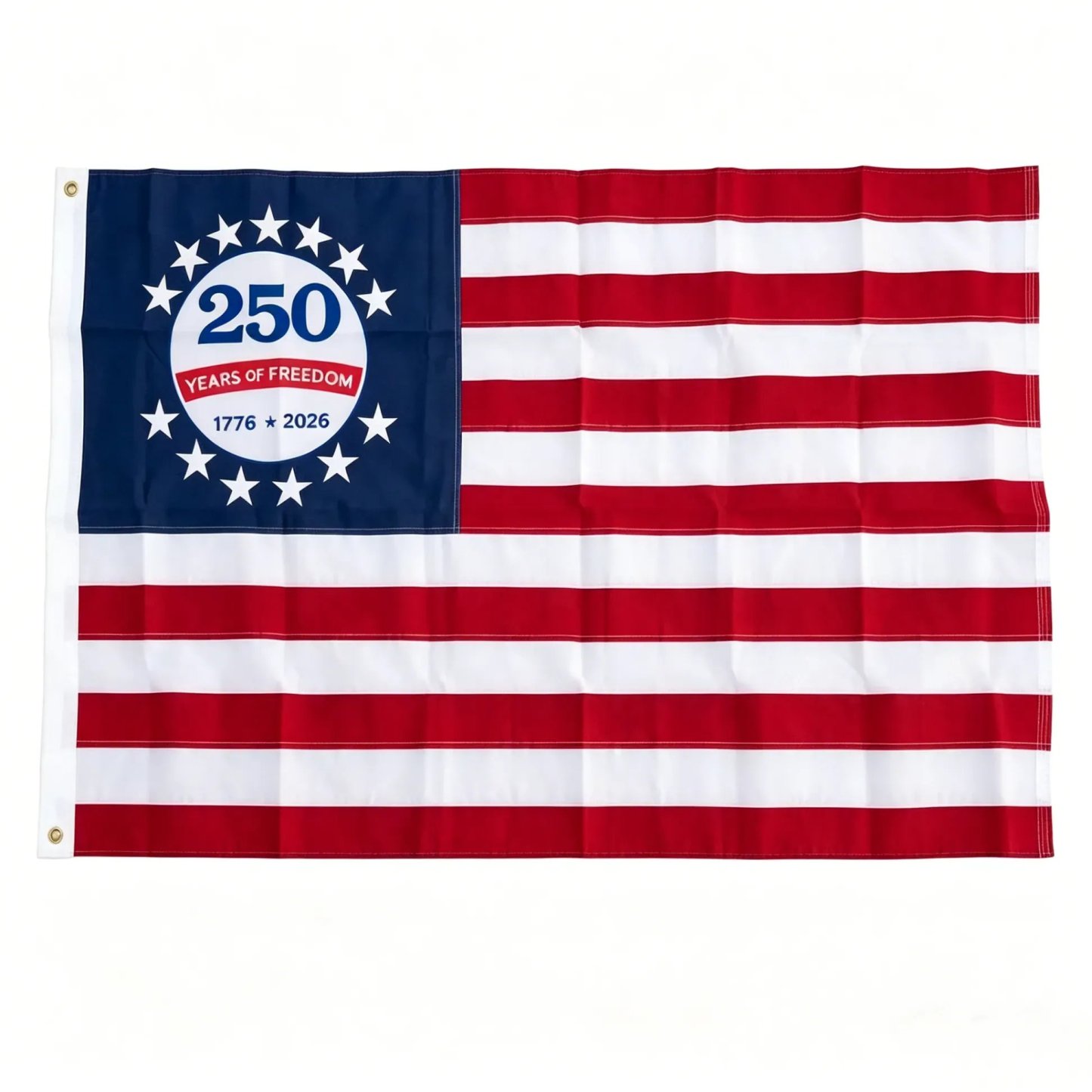 Last Day 49% OFF🔥250th Anniversary USA Commemorative Flag (3x5 Ft),Double-Sided Embroidered