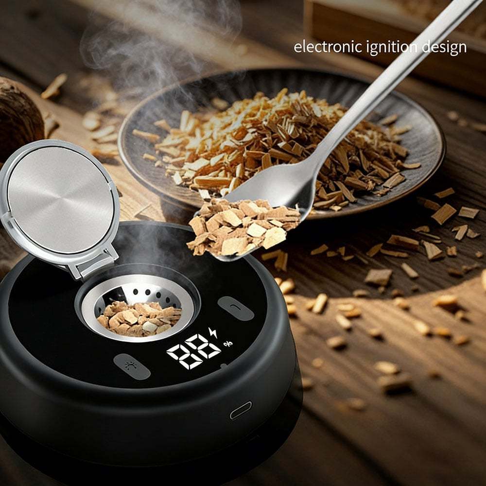 🎁Hot Sale Promotion 30% OFF🔥 Electric Whiskey Smoker Kit🚬🍸🧊