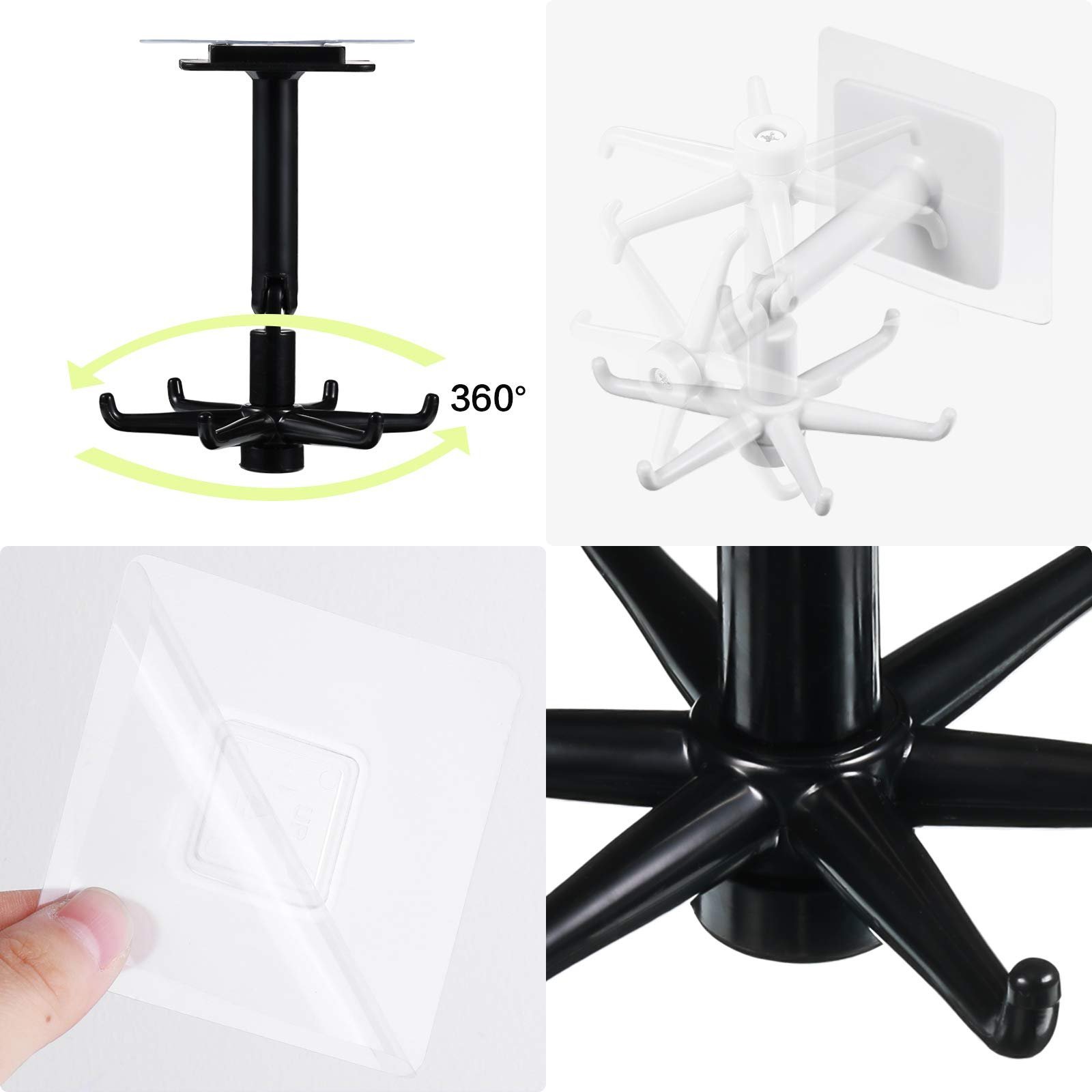 🎁360° Rotating Folding Hook