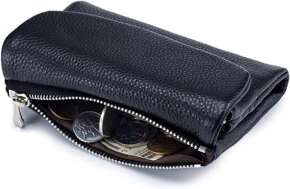 ⏰Last Day 49% OFF⏰Unisex Pebble Leather Wallet 🔥BUY 2 FREE SHIPPING
