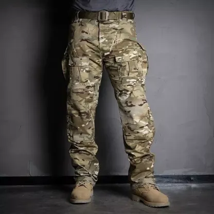 ✨Sale Ends Today 50% OFF-Multifunctional Waterproof Ripstop Pants With 8 Pockets, Elastic Waistband-Unisex Stretch Fit