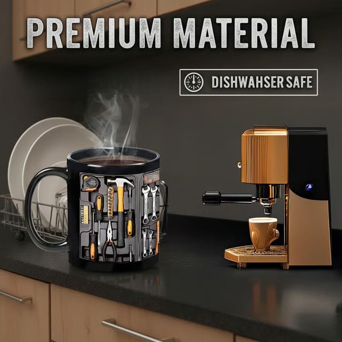 Last Day 49% Off🔥——Mechanic’s Toolbox Ceramic Coffee Mug