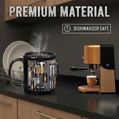 Last Day 49% Off🔥——Mechanic’s Toolbox Ceramic Coffee Mug
