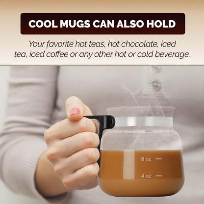 🔥Black Friday Sale - 50% OFF-☕ 16 Oz Glass Coffee Mug – Coffee Pot Style