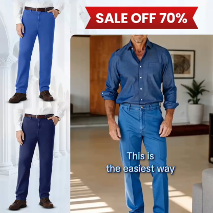 JettJeans3 - Men's Classic Straight Fit Stretch Jeans