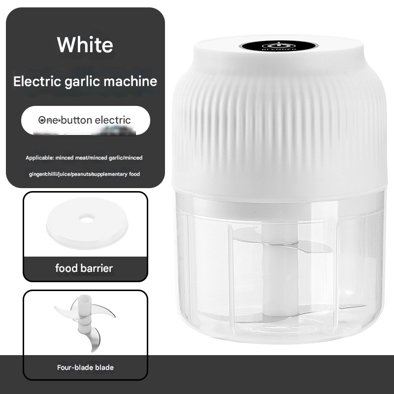 🔥 Electric Garlic Chopper, Mini Portable Veggie Cutter