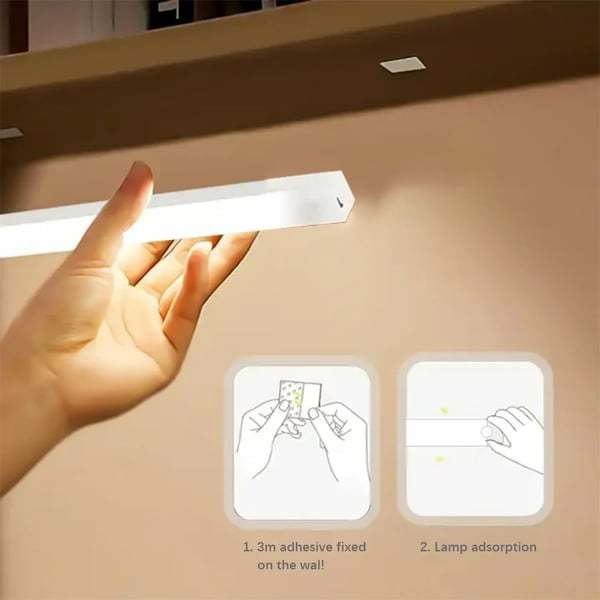 🎁HOT SALE 49% OFF🔥-💡Punch-free Smart Sensor Magnetic Rechargeable LED Lights