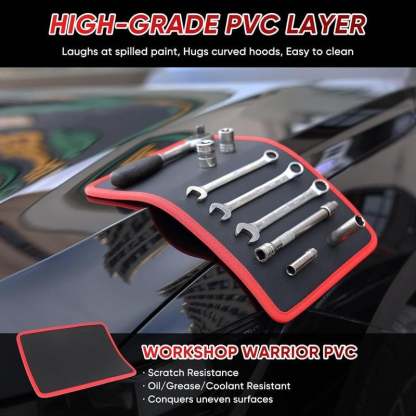 Scratchproof Magnetic Tool Mat & Holder