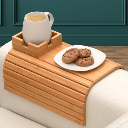 🔥Last Day 49% OFF🔥🎉Wood Couch Cup Holder – Your Sofa’s Best Friend