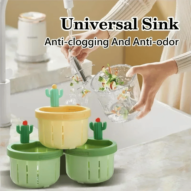 Cactus Kitchen Sink Drain Strainer🌵