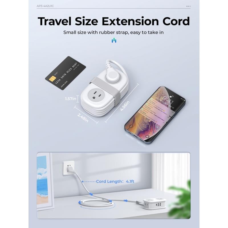 🧳Travel Power Strip⚡
