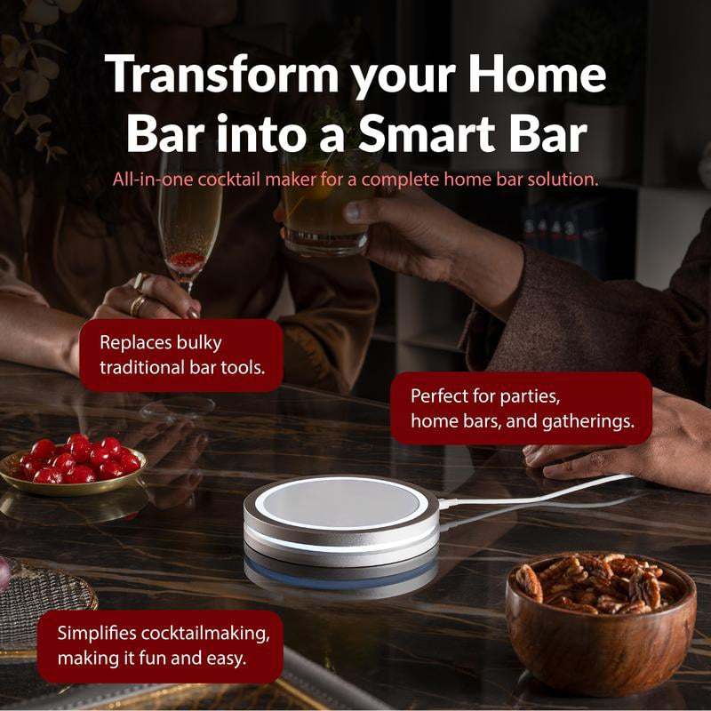 🎄Last Day Christmas Sale 49% OFF🍸 Smart Coaster 2.0 – Mix Perfect Cocktails at Home! 💡
