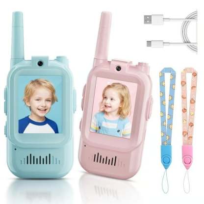 🎁Hot Sale Promotion 30% OFF Rechargeable Video Walkie Talkies for Kids 🔥