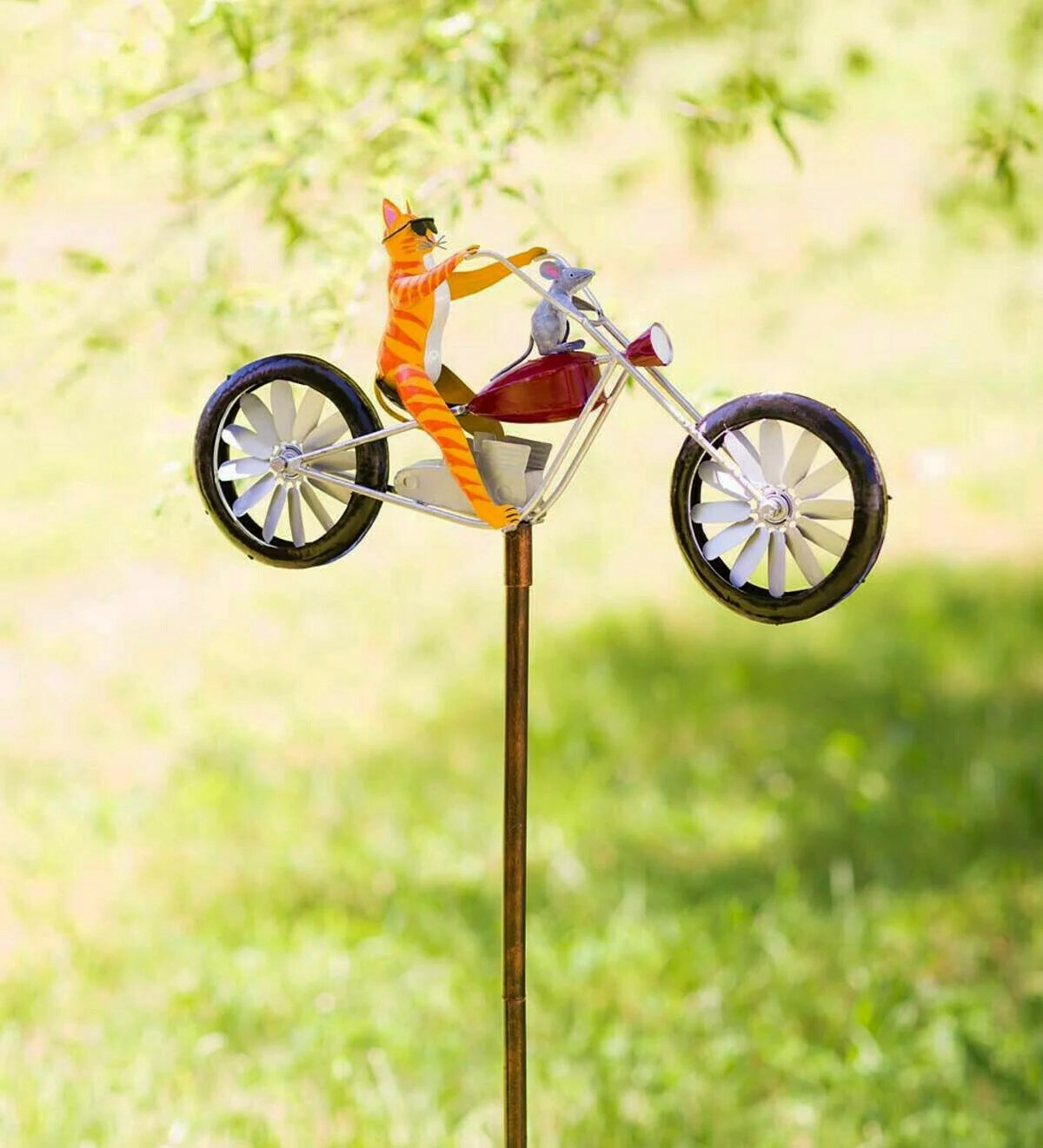 💥LAST DAY SALE 49% OFF🔥Vintage Bicycle Metal Wind Spinner-🎁BUY 2 SAVE 25%-£22.49 ea
