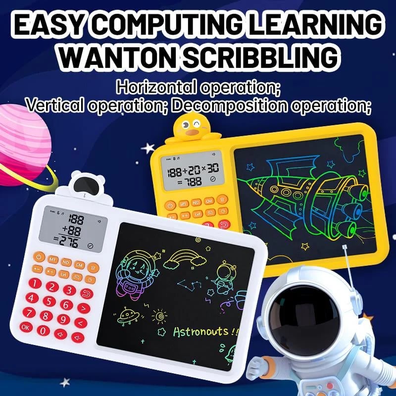 ➕➖Math Games for Kids | Electronic Learning Toy for Addition, Subtraction, Multiplication & Division | Portable Brain Teaser