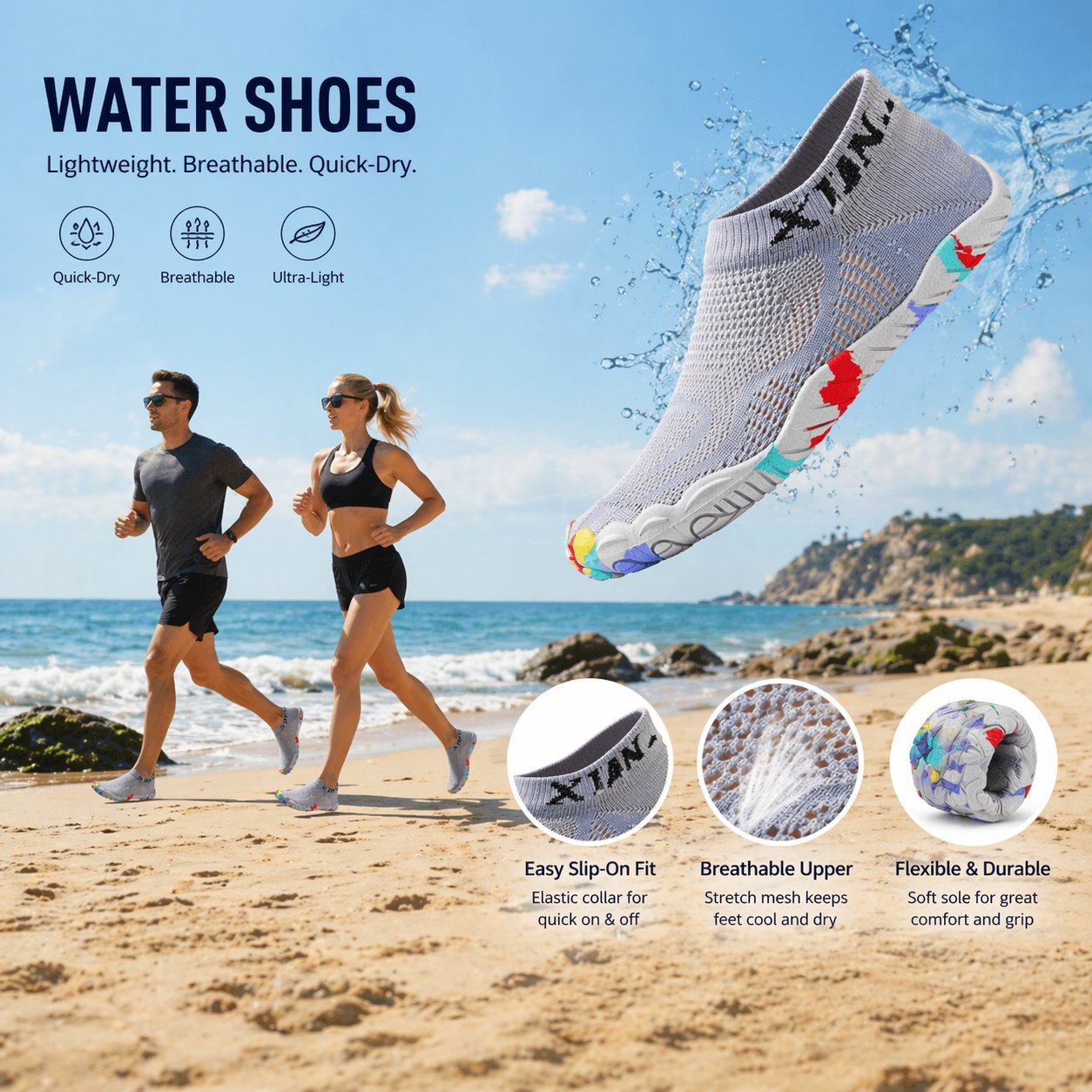🏄‍♂️ Lightweight Water Shoes