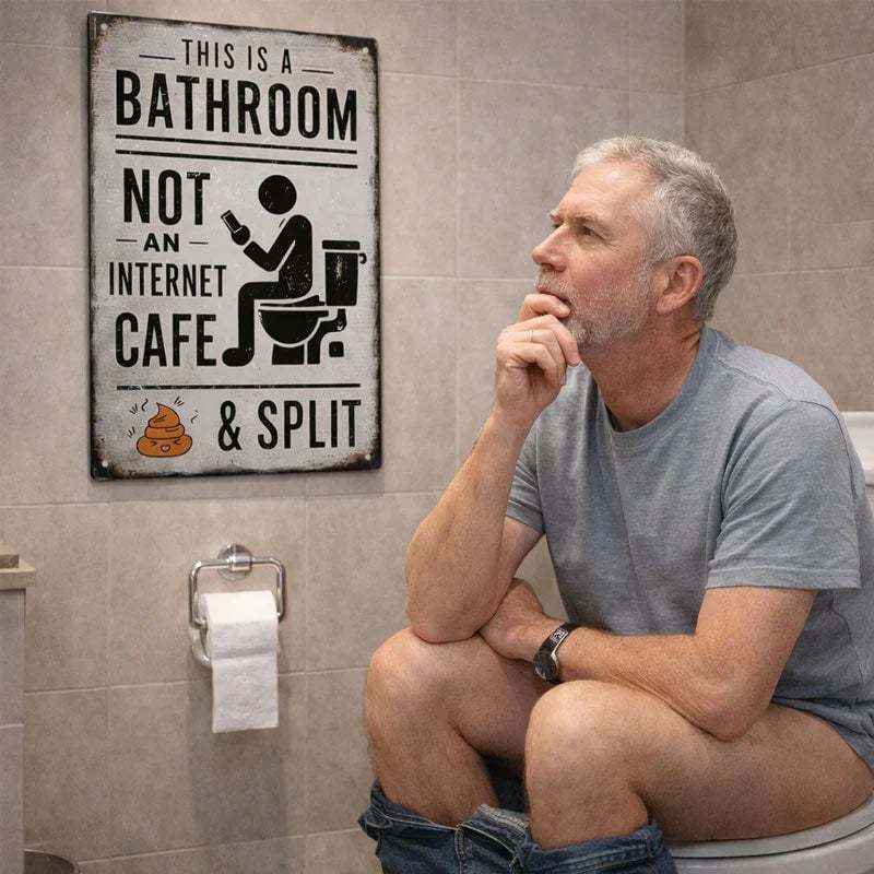 🚽 This Is a Bathroom, Not an Internet Café