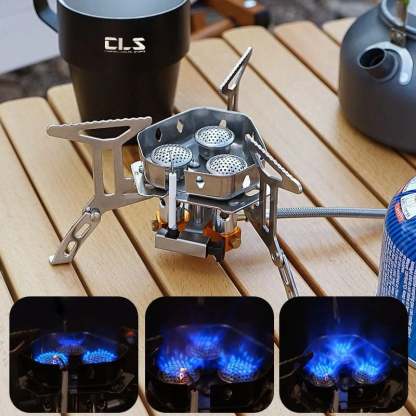 🔥HOT SALE PROMOTION - 49% OFF🔥Camping Outdoor Windproof Gas Burner