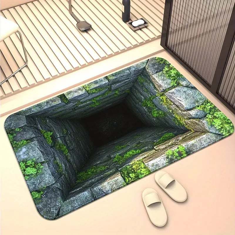 🔥Last Day 49% OFF - ✨Visual Illusion Endless Abyss Pattern HD Printed Non-Slip Doormat