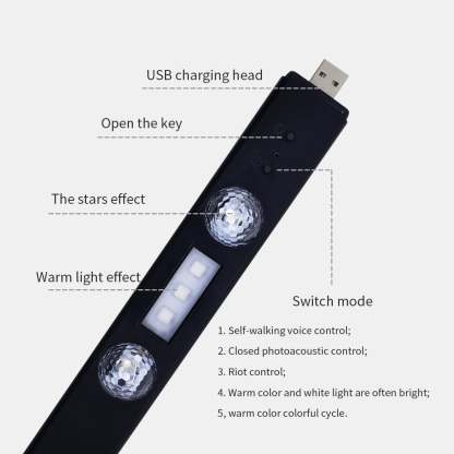 🔥 Car Interior Ambient Lights- (Contains 4 light bars) 🎁