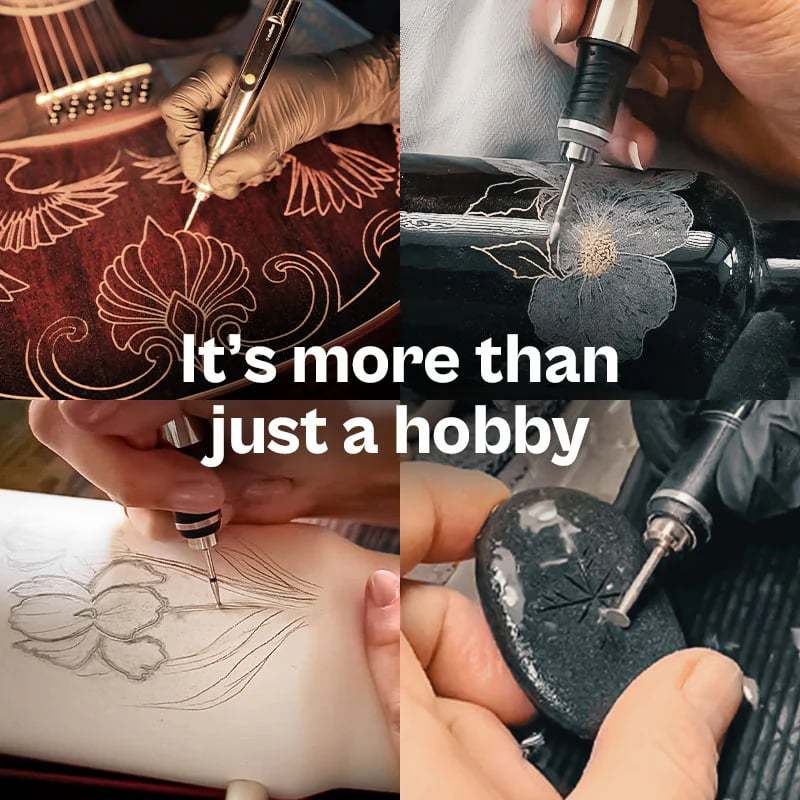 ⏰Last 4 hours Sale: Save 49%🔥Resparked Customizer Engraving Pen with 3 speed adjustment speeds✨