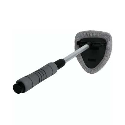 🔥Microfiber Car Windshield Cleaning Tool with Extendable Handle
