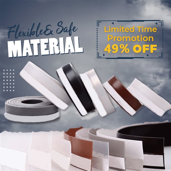 🏆 Leave no marks on the door🔥 Weather Stripping Door Seal Strip (5M/16.4FT)