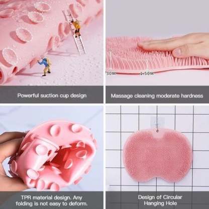 🔥Last Day 50% OFF🔥Shower Foot & Back Scrubber, Massage Pad