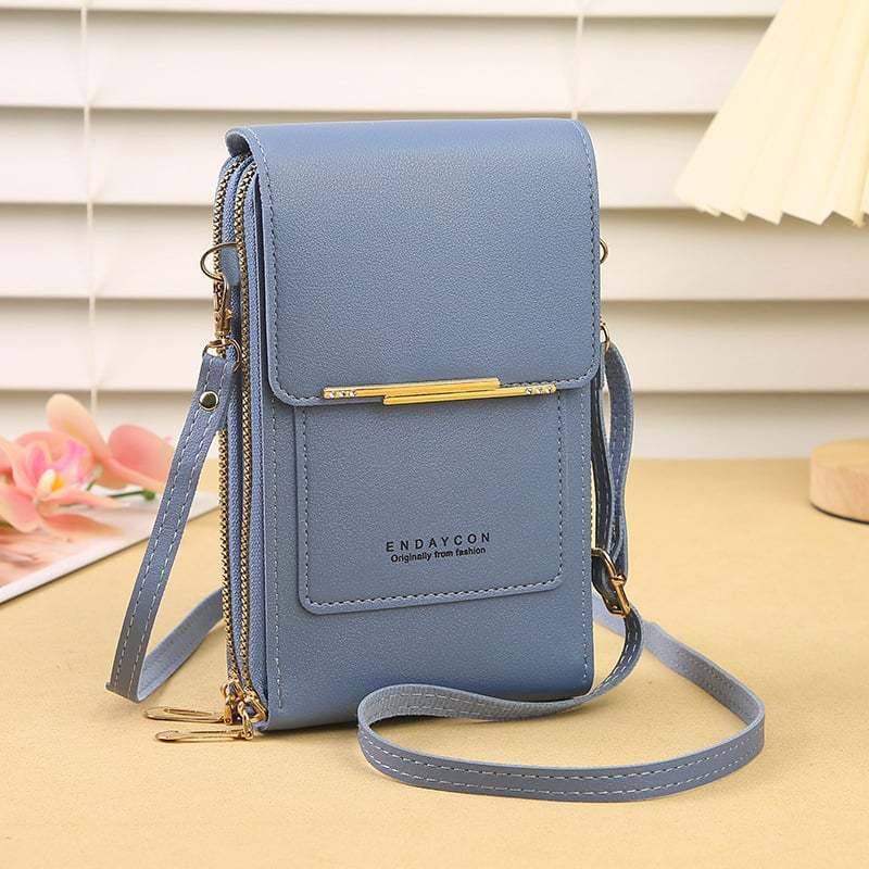 Women's Touch Screen Mobile Phone Messenger Bag