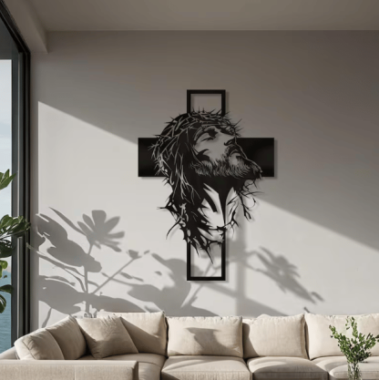 🔥LAST DAY SALE 49% OFF🔥Jesus Cross Iron Sign Christ Wall Art Decor✝️🖼️ Elevate Your Space with Spiritual Elegance 🙌✨