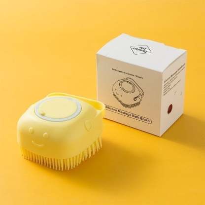 🧼🧼Bathroom 🐶Dog Cat🐱 Bath Brush Massage Gloves Soft Safety Silicone Comb Pet Accessories❤❤