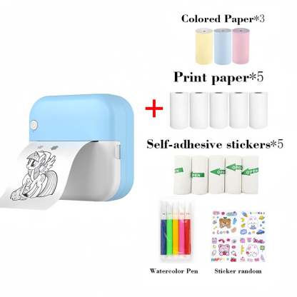 ⚡Flash Sale⚡ Mini Bluetooth Thermal Printer 🖨️ Portable Pocket Printer
