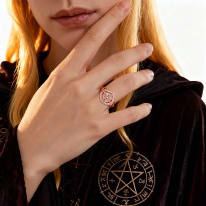 ✨Hot Promotion 50% OFF🔮💍Handmade Witch's Return-Knot Protection Ring💞Protect Your Loved Ones✨