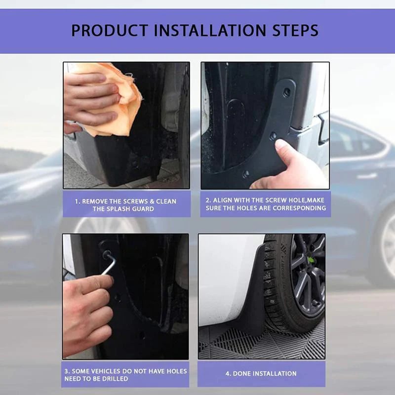 🔥Universal Car Wheel Fender (Comes with Installation Tools)