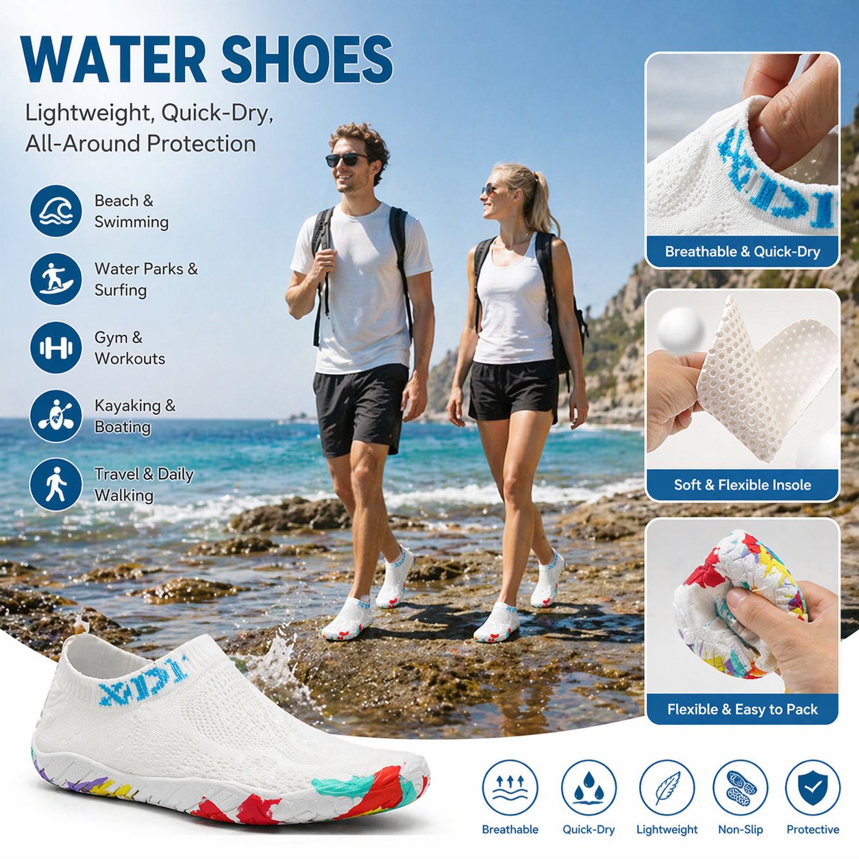 🏄‍♂️ Lightweight Water Shoes