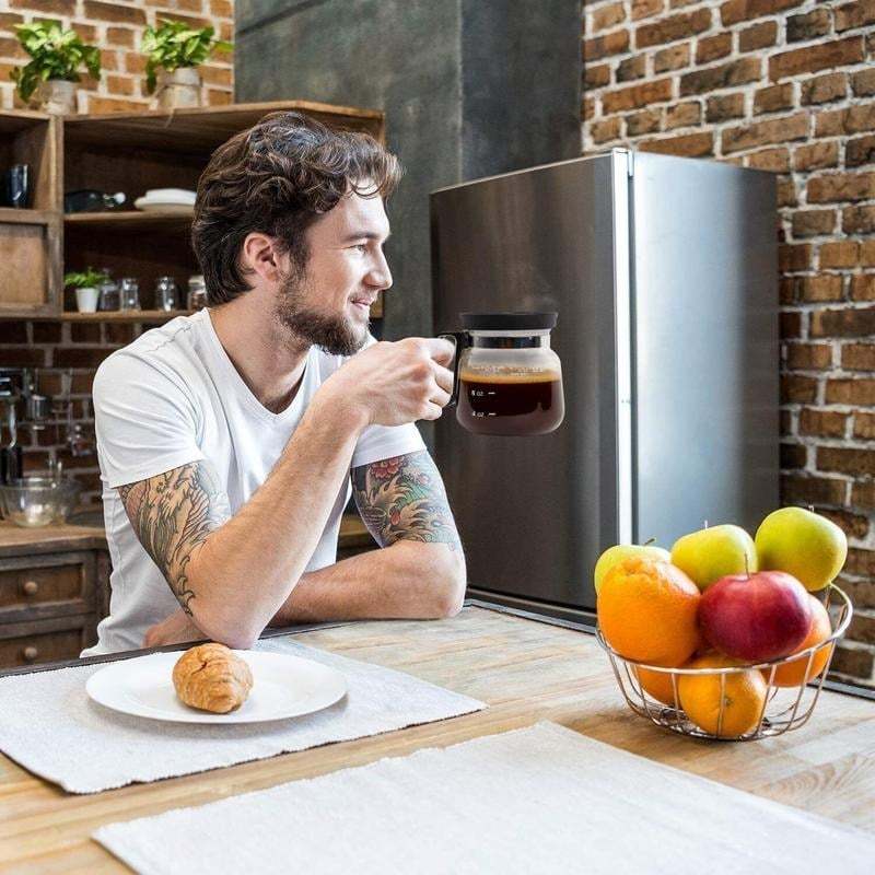 🔥Black Friday Sale - 50% OFF-☕ 16 Oz Glass Coffee Mug – Coffee Pot Style
