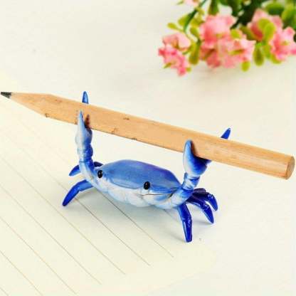 🤣 Funny Hot Sale - 🦀 Cute crab-shaped pen holder💖