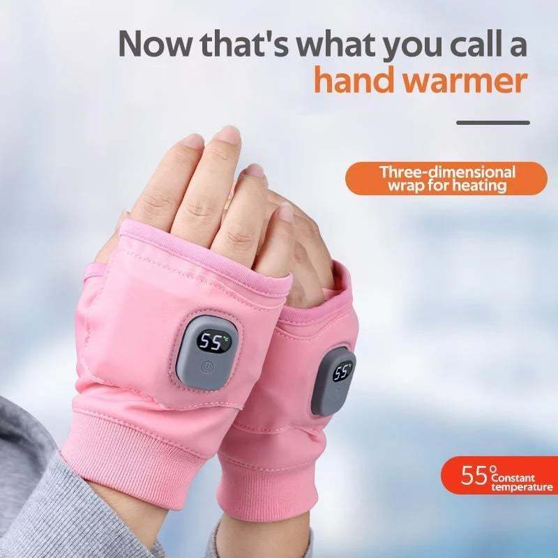 🔥LAST DAY SALE - 49% OFF🎁Smart Thermostatic Heated Fingerless Gloves