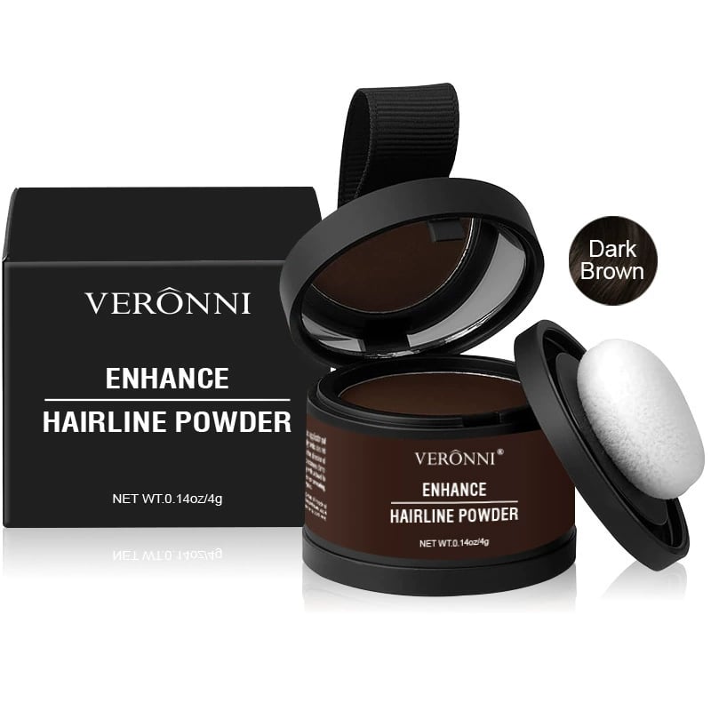 VERONNI Hairline Powder - Instant Root Touch-Up & Scalp Coverage