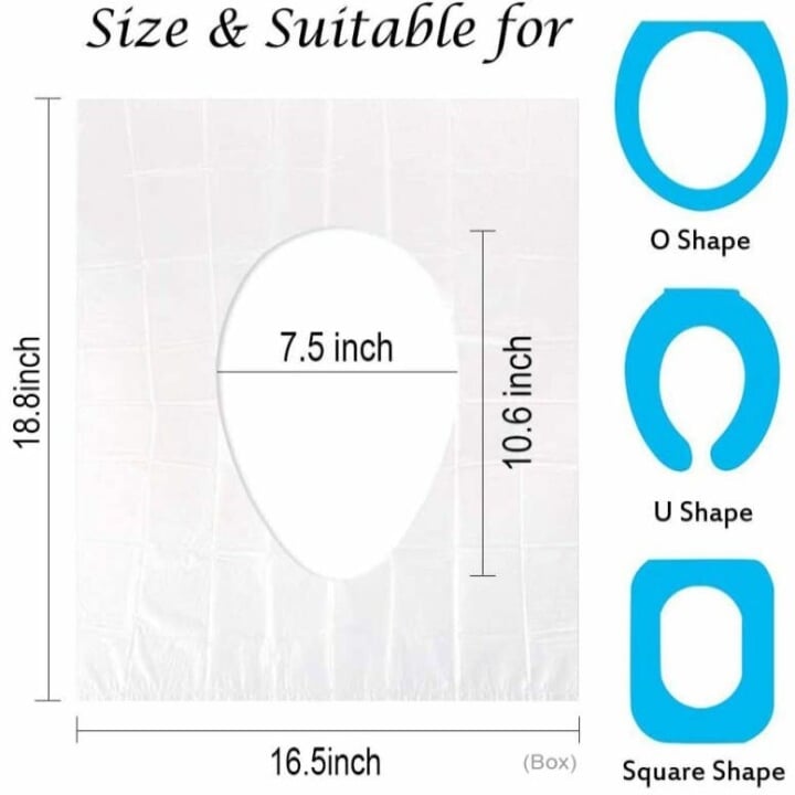 Hot Sale - SAVE 49% OFF🔥 Toilet Seat Cover(Biodegradable) -🔥Buy 40 get 60 Free (100pcs)
