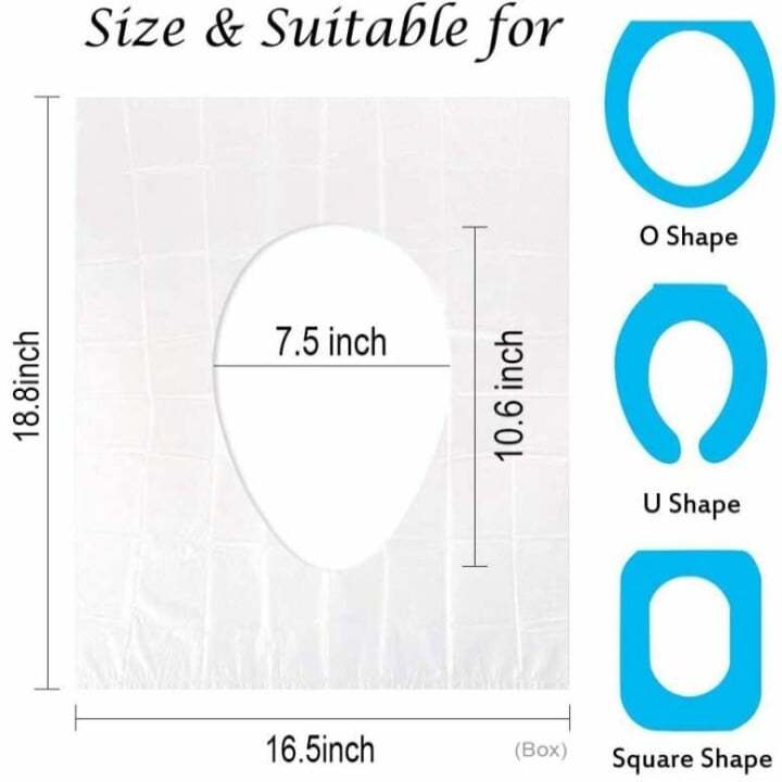 Hot Sale - SAVE 49% OFF🔥 Toilet Seat Cover(Biodegradable) -🔥Buy 40 get 60 Free (100pcs)