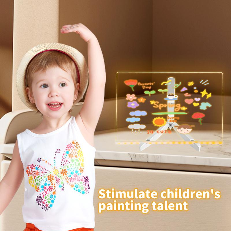 🎁Creative Rewritable Acrylic LED Message Board 🎨