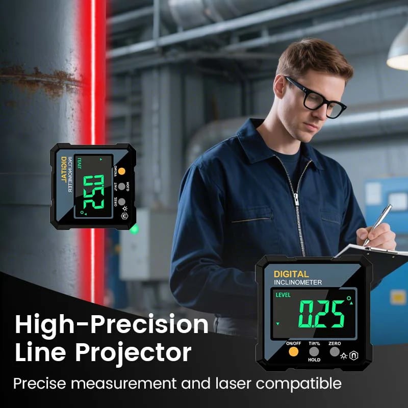 🔥Last Day 49% OFF⏰Magnetic Digital Level Angle Gauge