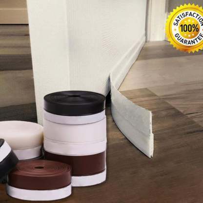 🏆 Leave no marks on the door🔥 Weather Stripping Door Seal Strip (5M/16.4FT)