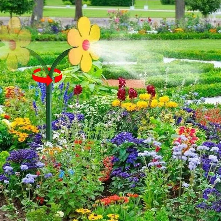 🔥LAST DAY 40% OFF🤣Crazy Dancing Flower Water Sprinkler