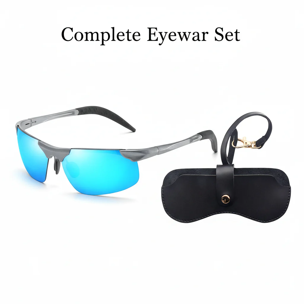 💥2026 Photochromic Sunglasses with Anti-glare Polarized Lens