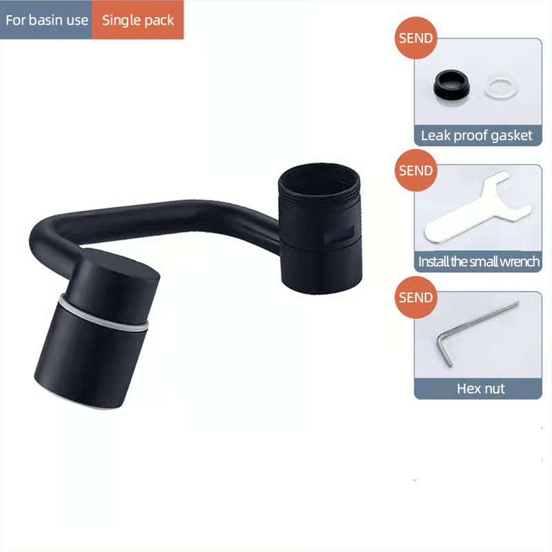🎁🎁Hot Sale 45% OFF-1080° Rotatable Faucet Aerator,With 2 Sprayer Modes-🎁Free installation kit