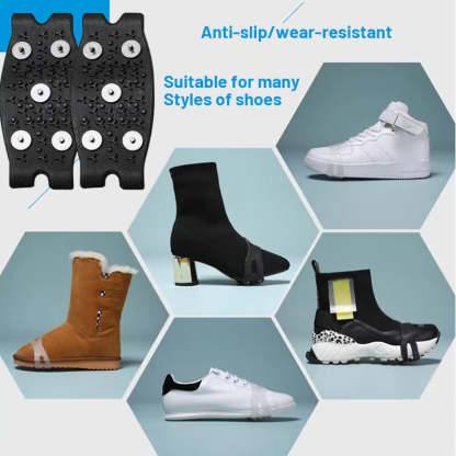 🎁2025 Limited Time Sale 50% Off🔥Manganese Steel Spikes Non-slip Shoe Covers