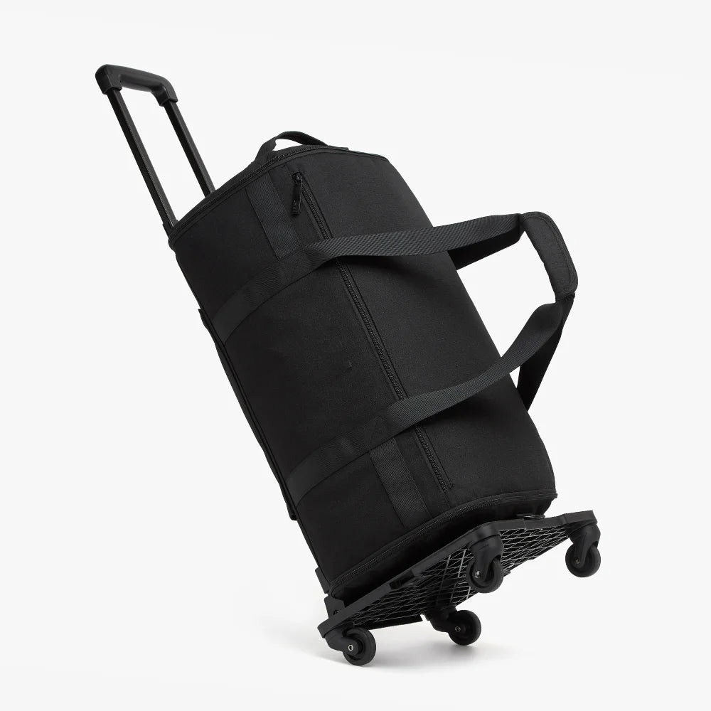 60L Carry-On Travel Duffle with Trolley Sleeve