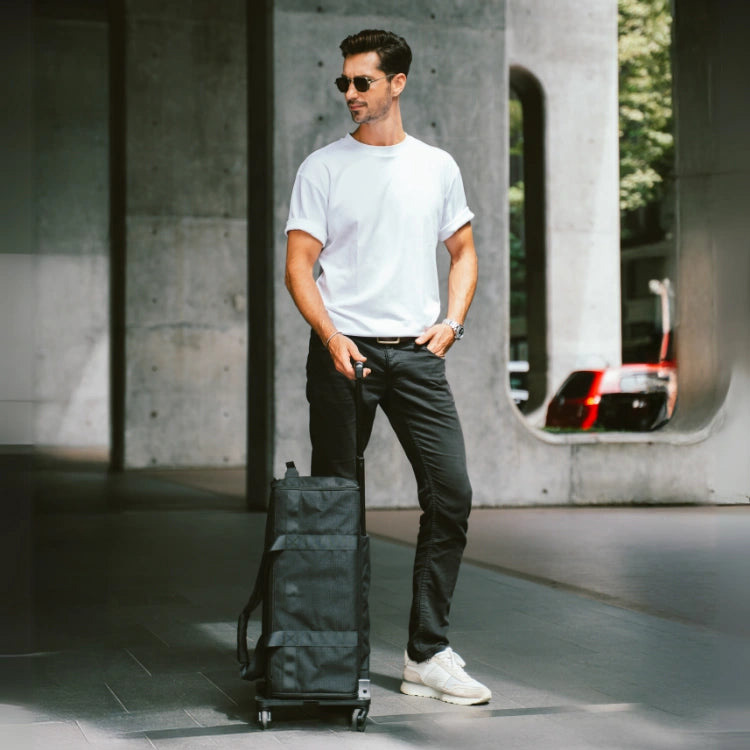60L Carry-On Travel Duffle with Trolley Sleeve